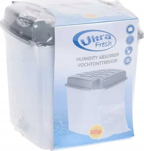 Компактен апсорбер на влага, 350g, 125 x 130mm, бел