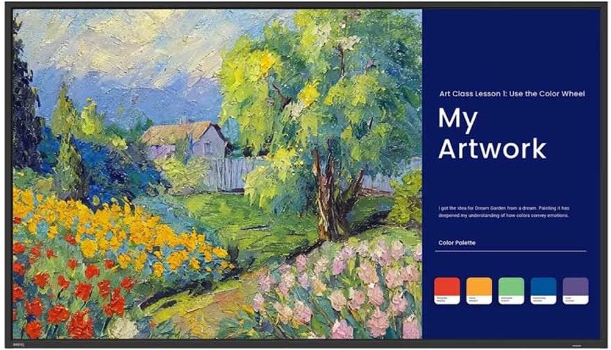 Ekran profesional BenQ SL4304, 43", 4K, 500 cd/m², i zi