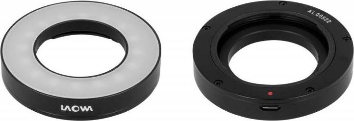 Dritë unazore Yongnuo Venus Optics, LED, për Laowa 25mm f/2.8 Ultra Macro