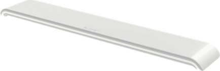 Jastëk ergonomik për tastierë Leitz Cosy Adjustable, i rregullueshëm, për kyçe duarsh, gri e çelët