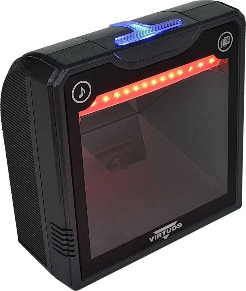Читач на баркодови Виртуос HT-865A, 2D CCD, USB, црн