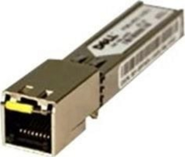 Dell 407-BBEL 1000BASE-T SFP модул, RJ45, црна
