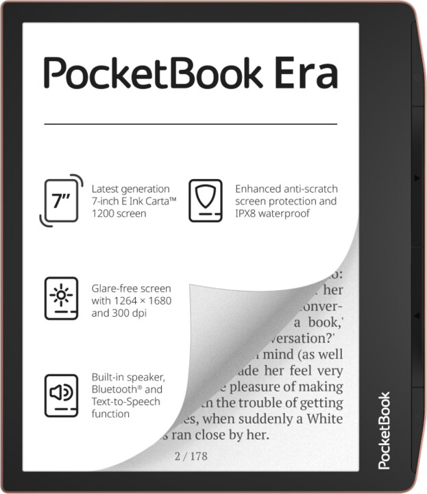 Lexues e-book PocketBook 700 Era, i zi / artë