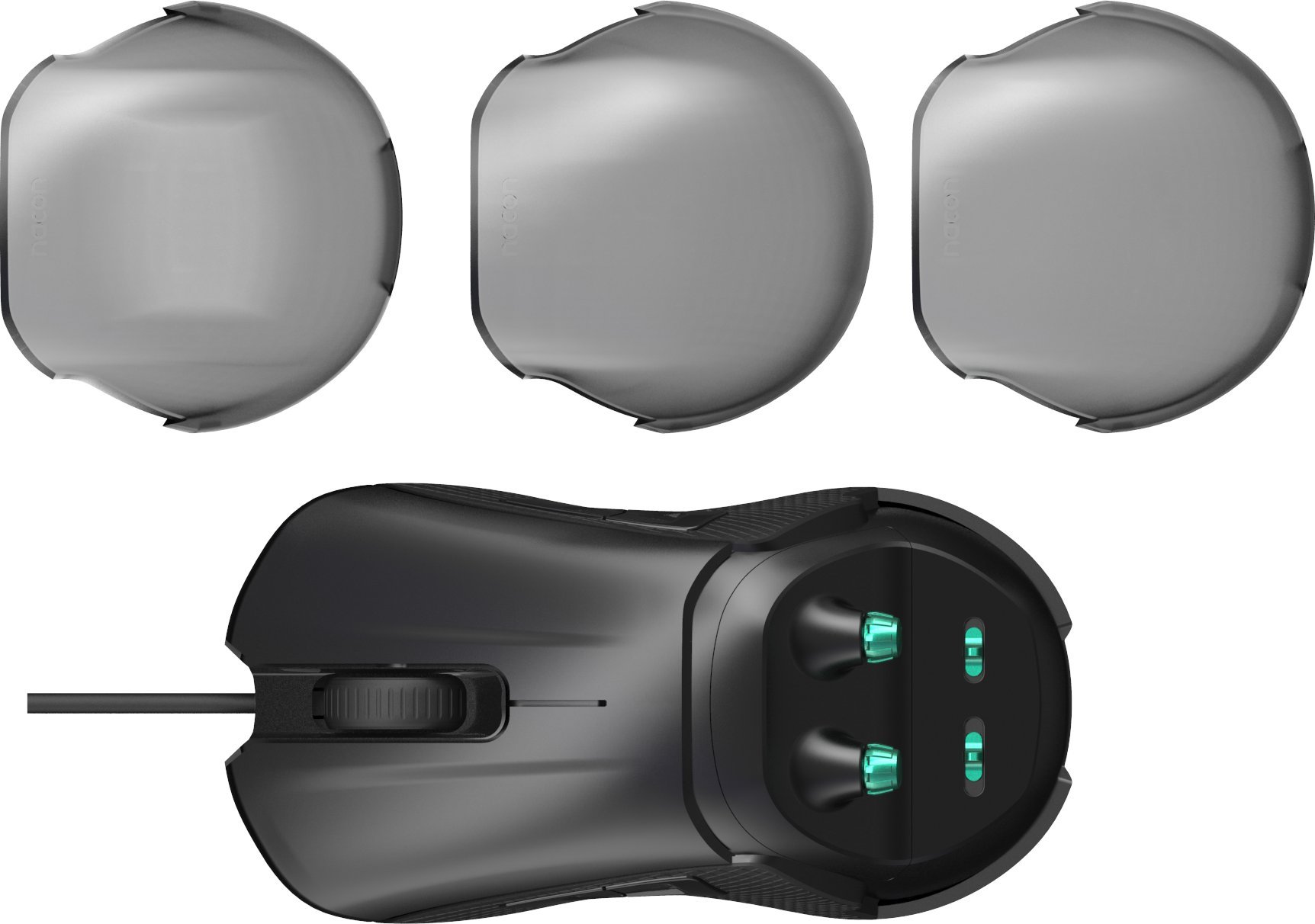 Mouse gaming Nacon GM-500 E-SPORT, 6400 DPI, me kabllo, i zi