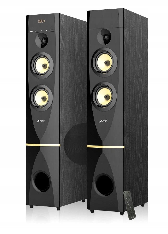 Kuti zanore Fenda F&amp;D T-88X, 300W, Bluetooth, e zezë