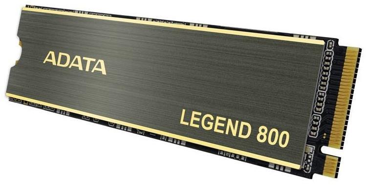 Внатрешен SSD ADATA Legend 800, 1TB, M.2 PCIe 4.0 NVMe, црн
