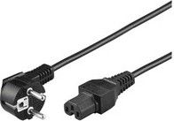 Kabllo energjie MicroConnect PE010419, CEE 7/7 - C15, 2m, e zezë