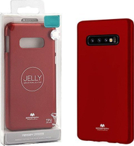 Mbulesë telefoni Goospery Mercury Jelly për Samsung A34 5G, TPU fleksibël, e kuqe