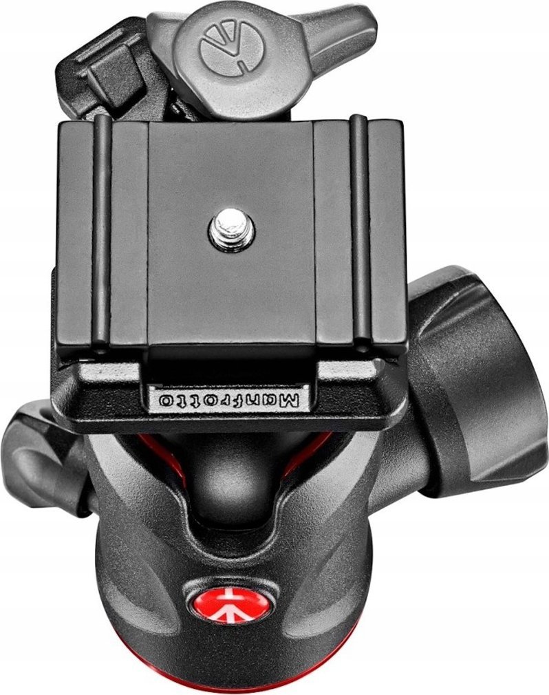 Kokë trefoti Manfrotto 496 Centre Ball Head MH496-BH, deri 12 kg, me pllakë 200PL-PRO, e zezë