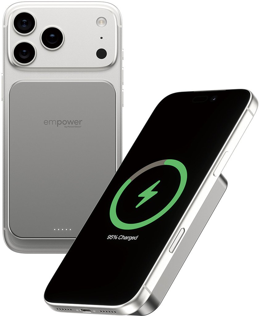 Power bank PanzerGlass Empower Bank, 10000mAh, 20W, argjendtë