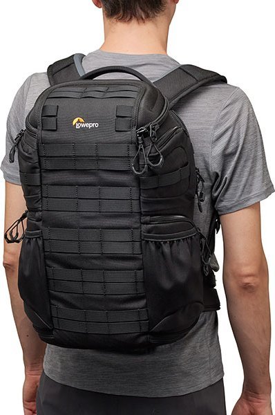 Çantë fotografike Lowepro ProTactic BP 350 AW III, për DSLR dhe lente, e zezë