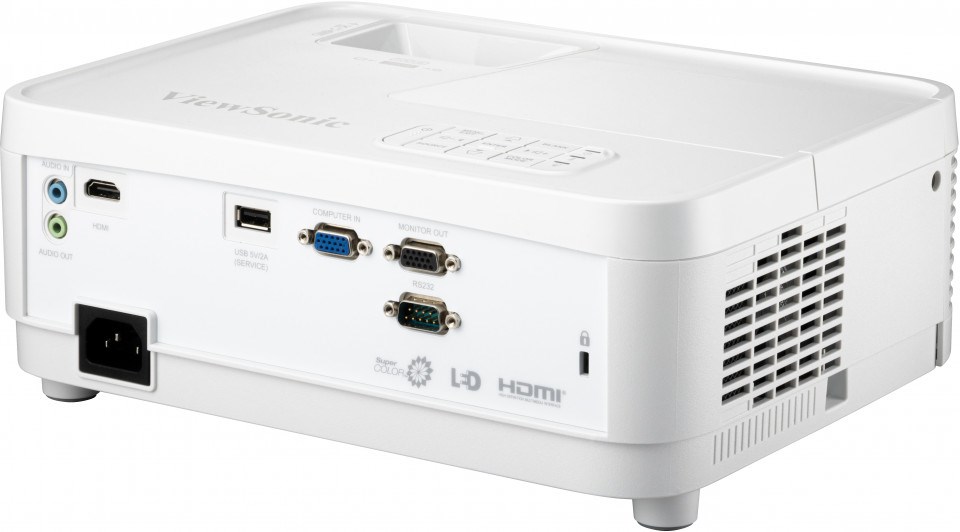 Projektor ViewSonic LS510W, WXGA, LED, i bardhë