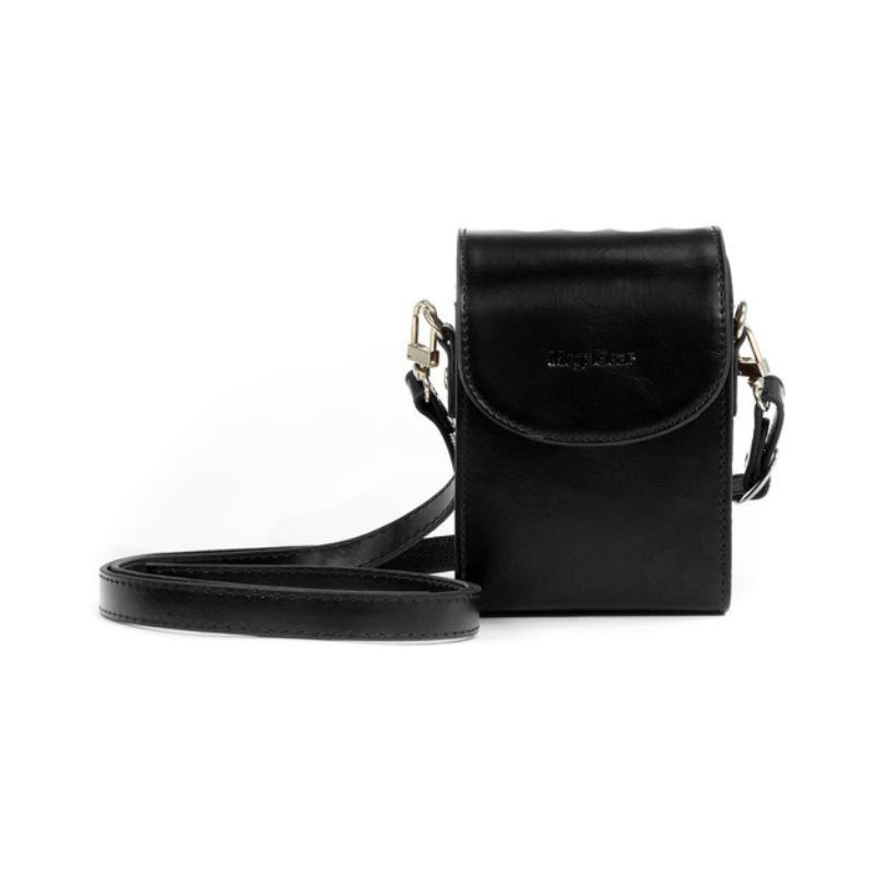 Leather Digital Camera Case Black