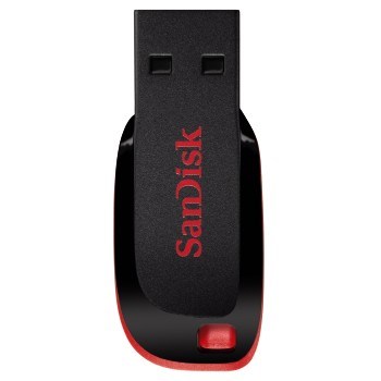 USB SanDisk Cruzer Blade, 64 GB, USB Type-A