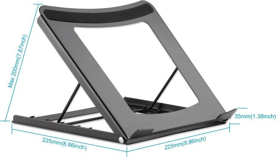 Mbajtëse për laptop Manhattan, e zezë