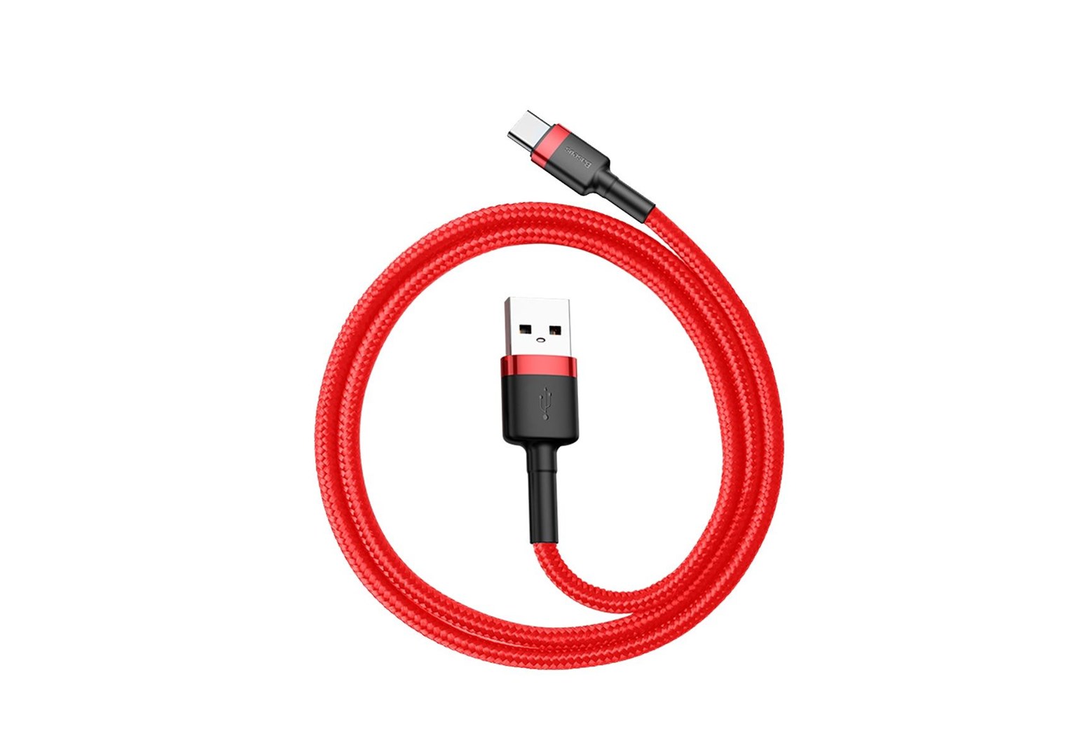 Kabllo Baseus, USB A / USB C, 0.5 m, e kuqe