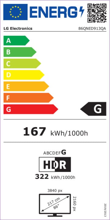 Televizor LG 86UR8100, 86" (217cm), 4K UHD, i kaltër