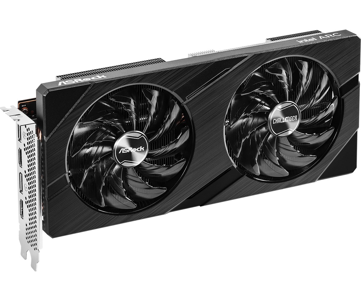 Kartelë grafike ASROCK Challenger Intel Arc A750, 8GB GDDR6, 2200MHz, e zezë