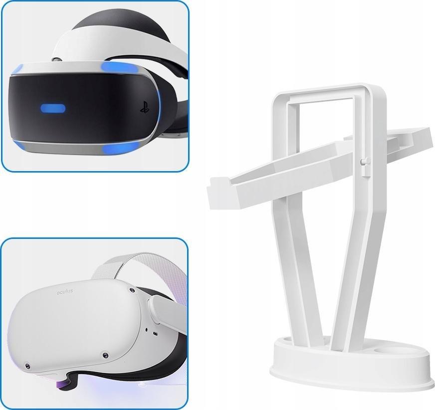 Stendë VR JYS JYS OC002, për Oculus Quest 2 dhe PS VR2, plastike, e zezë