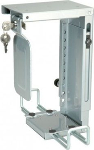 Mbajtës kompjuteri Roline 2734863, për mini PC, montim VESA, çelik i zi