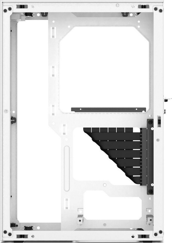 Kasë kompjuteri Ssupd Meshlicious TG (G99.OE759W.00), e bardhë