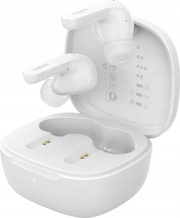 Kufje Belkin SoundForm Motion, in ear, Bluetooth 5.2, të bardha
