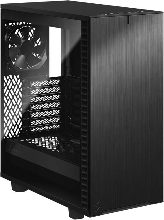 Kasë kompjuteri Fractal Design Define 7 Compact TG Light, e zezë