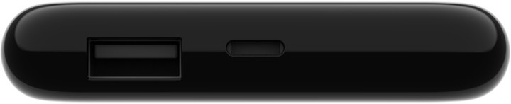 Powerbank Belkin, 5000mAh, Lightning (lidhës + kabllo), i zi