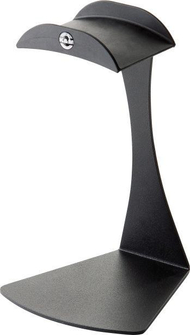 Mbajtëse për kufje König, metali, e zezë