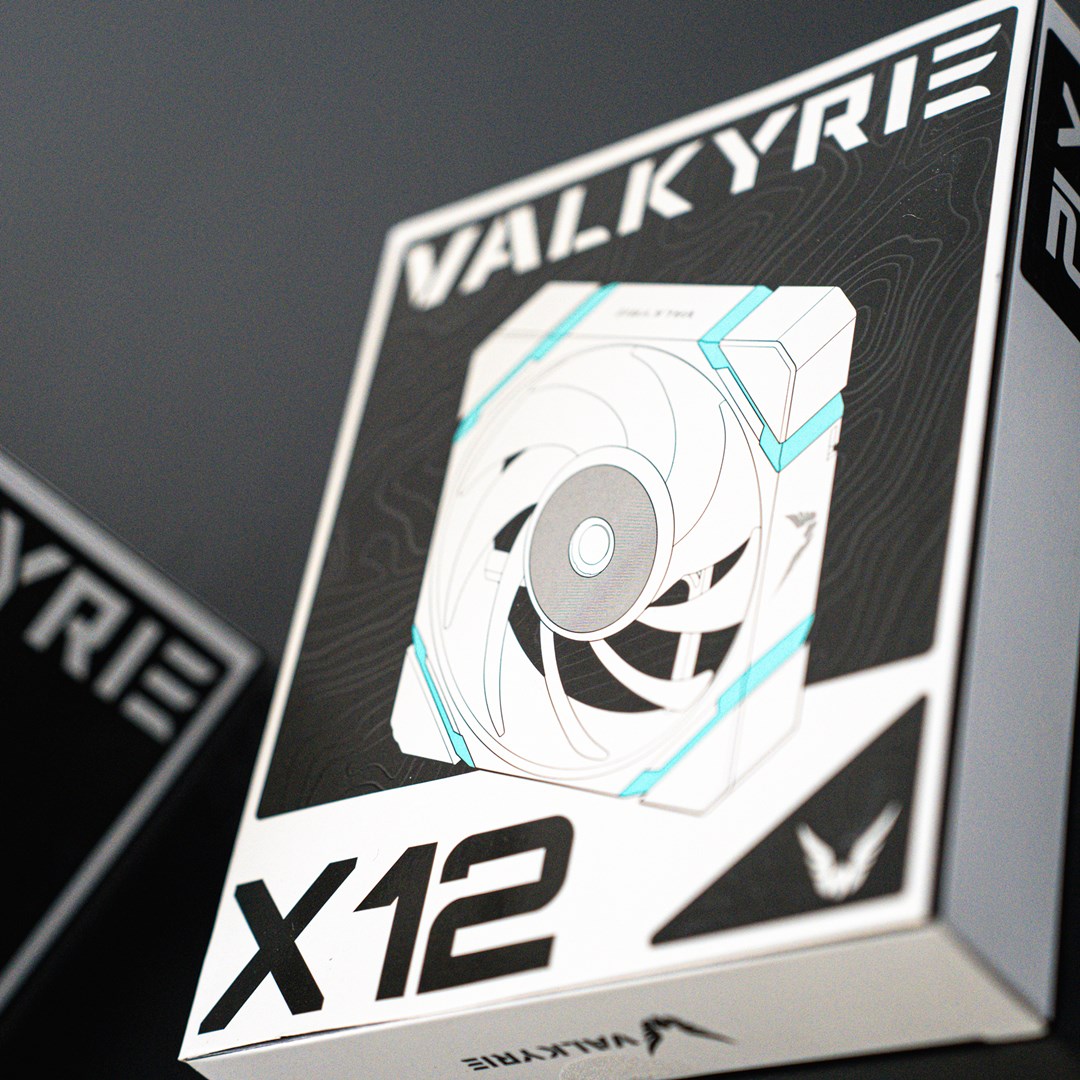 Ventilator Valkyrie X12F ARGB, 120mm, i zi