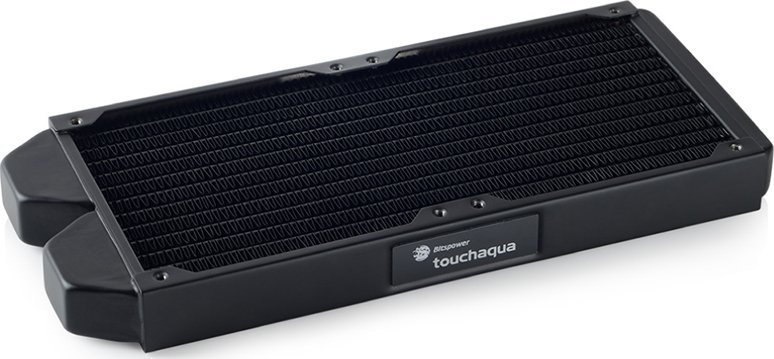 Radiator ftohës PC Bitspower Touchaqua Tarasque 240, 240mm, bërthamë bakri, i zi