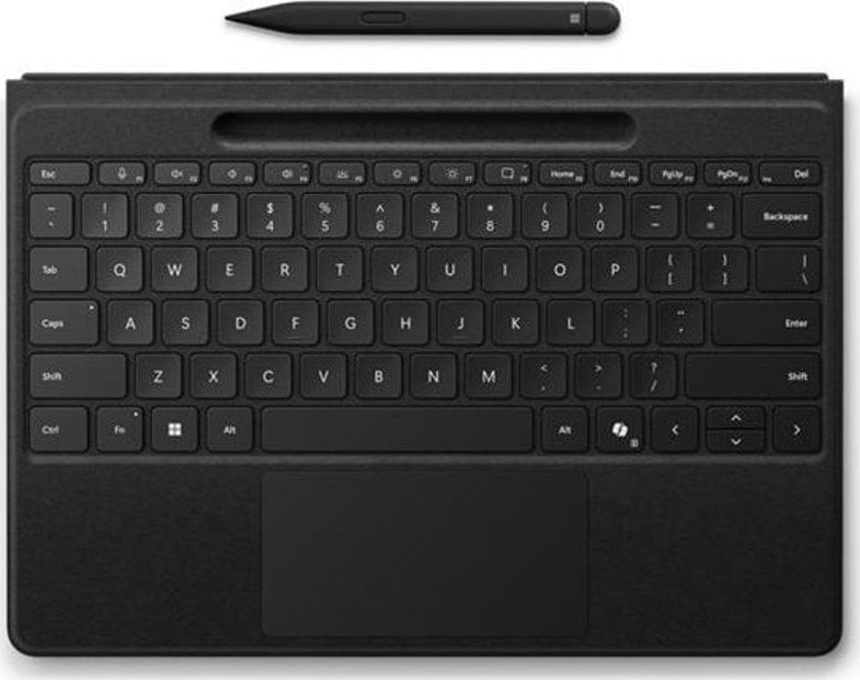 Tastierë Microsoft Surface Pro Keyboard, Bluetooth, me Surface Slim Pen 2, e zezë