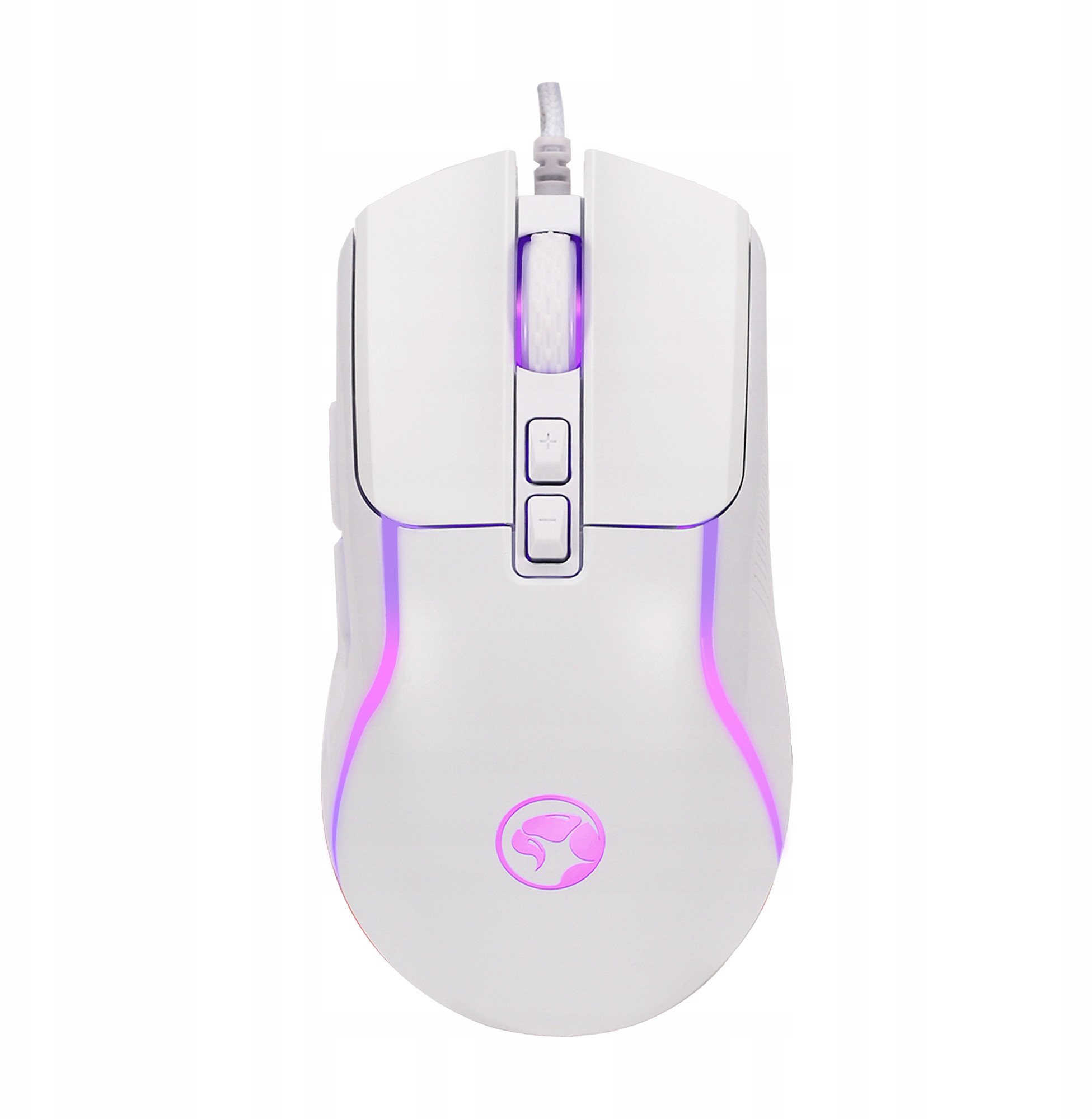 Maus gaming Marvo Scorpion M292 Capo 20, USB, RGB, i bardhë