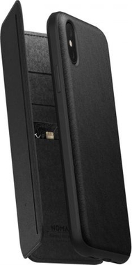 Këllëf Nomad Tri-Folio për iPhone Xr, i zi