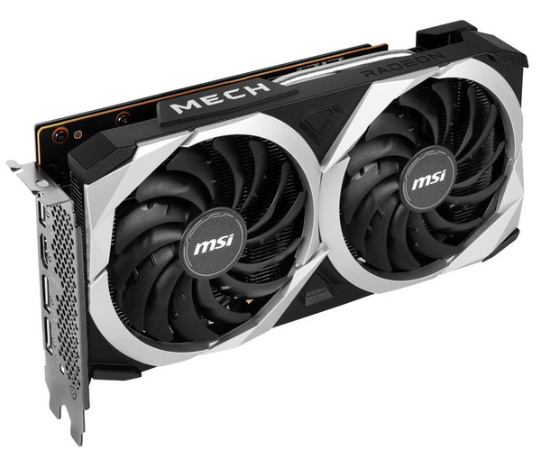 Kartelë grafike MSI RX 6600 MECH 2X 8G AMD Radeon RX 6600, 8 GB GDDR6