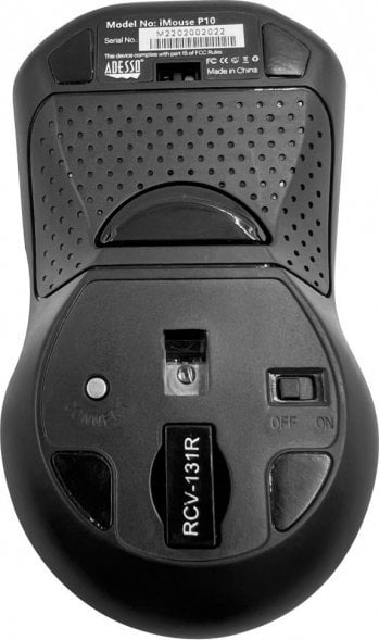 Безжичен глушец iMOUSE P10 Air Mouse, USB, црн