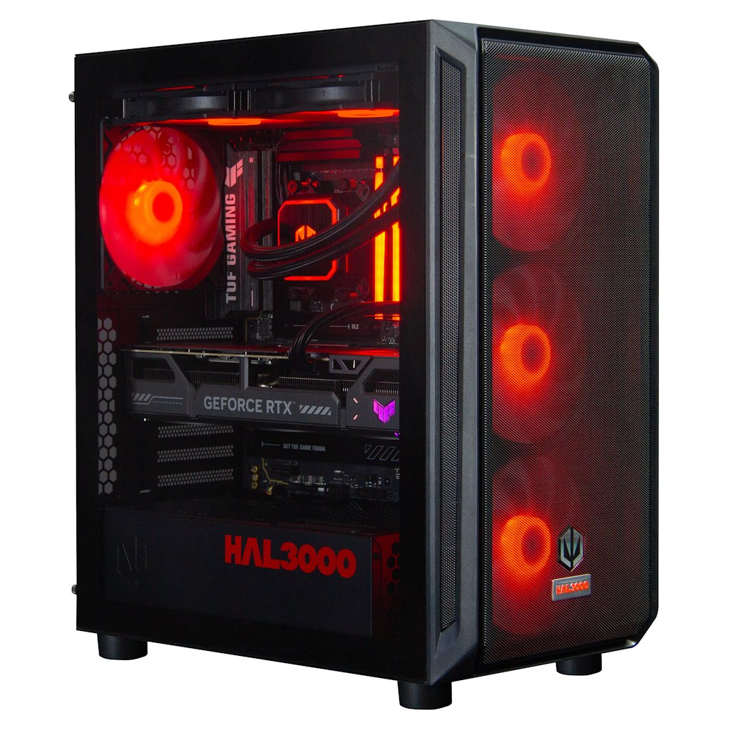 Kompjuter HAL3000 Alfa Gamer Elite Ti, AMD Ryzen 7 9800X3D, 32GB DDR5, 2TB SSD, RTX 5070 Ti, i zi 