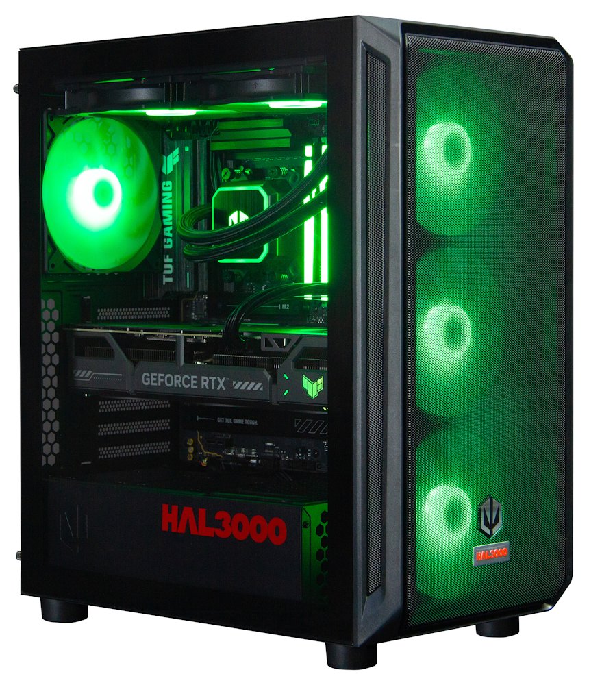 Kompjuter HAL3000 Alfa Gamer Elite Ti, AMD Ryzen 7 9800X3D, 32GB DDR5, 2TB SSD, RTX 5070 Ti, i zi 