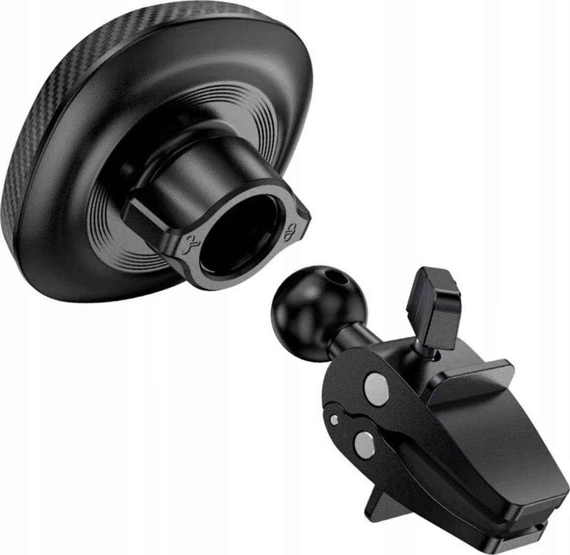 Mbajtëse telefoni Swissten MagStick Compact, MagSafe, kompakte, e zezë