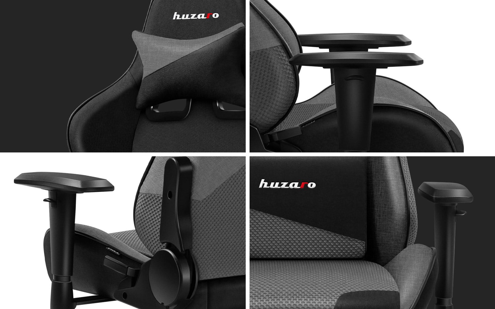 Karrige lojërash Huzaro Force 6.2, e hirtë