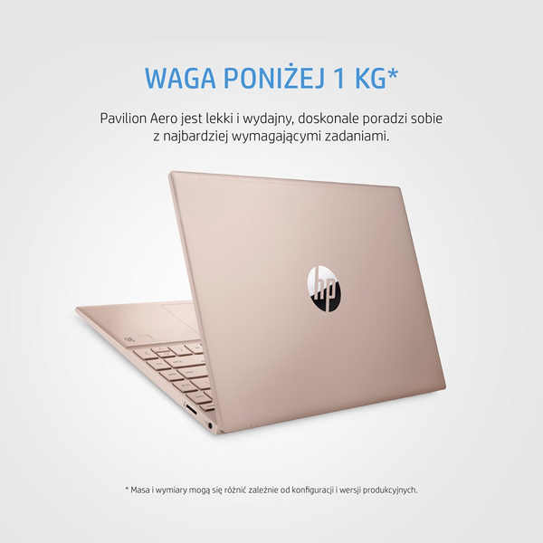 Laptop HP Pavilion Aero 13-be0244nw, 13.3", 16 GB RAM, 512 GB SSD, Ryzen7, AMD Radeon Graphics, i bardhë