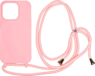 Mbrojtëse telefoni Mobile Origin Lanyard, për iPhone 14 Pro, me rrip, rozë