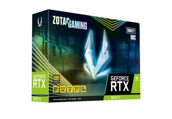 Kartelë grafike Zotac GAMING GeForce RTX 3070 Ti Trinity OC NVIDIA 8 GB GDDR6X