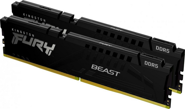 Memorie Kingston Fury Beast, 32GB DDR5, 6000MHz, CL40