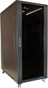 Raft qëndror rrjeti ExtraLink Standing Cabinet 19" 32U, xham i temperuar, i zi