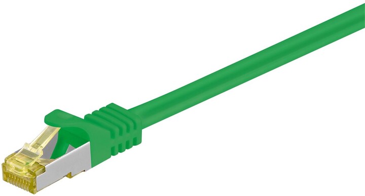 Кабел MicroConnect S/FTP, RJ45, Cat7, 3м, зелена боја