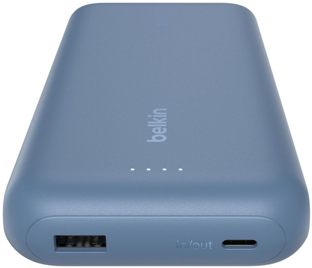 Портабилен полнач Belkin BoostCharge, 20000mAh, 30W, сина