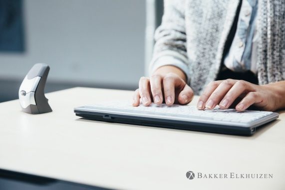 BakkerElkhuizen DXT Mouse 2 Безжичен, Црн