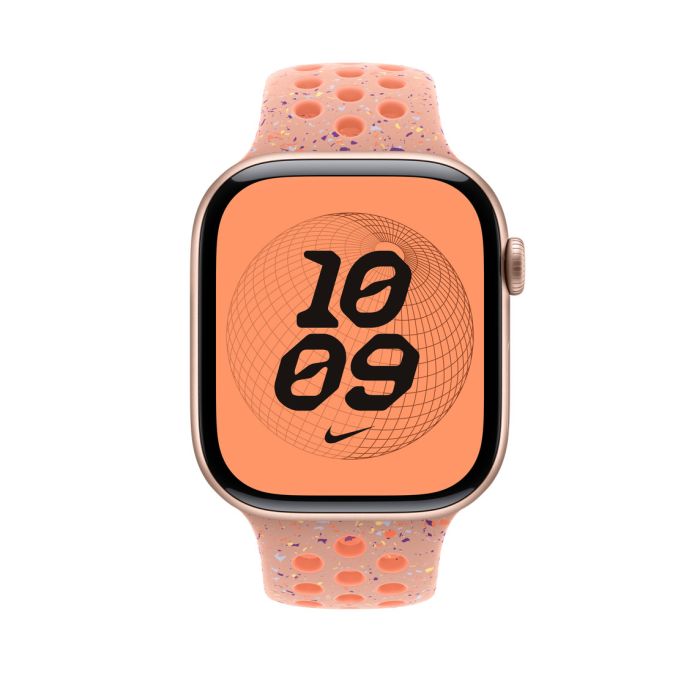 Apple Watch 46mm Band, Alpenglow Pink Nike Sport Band, M/L