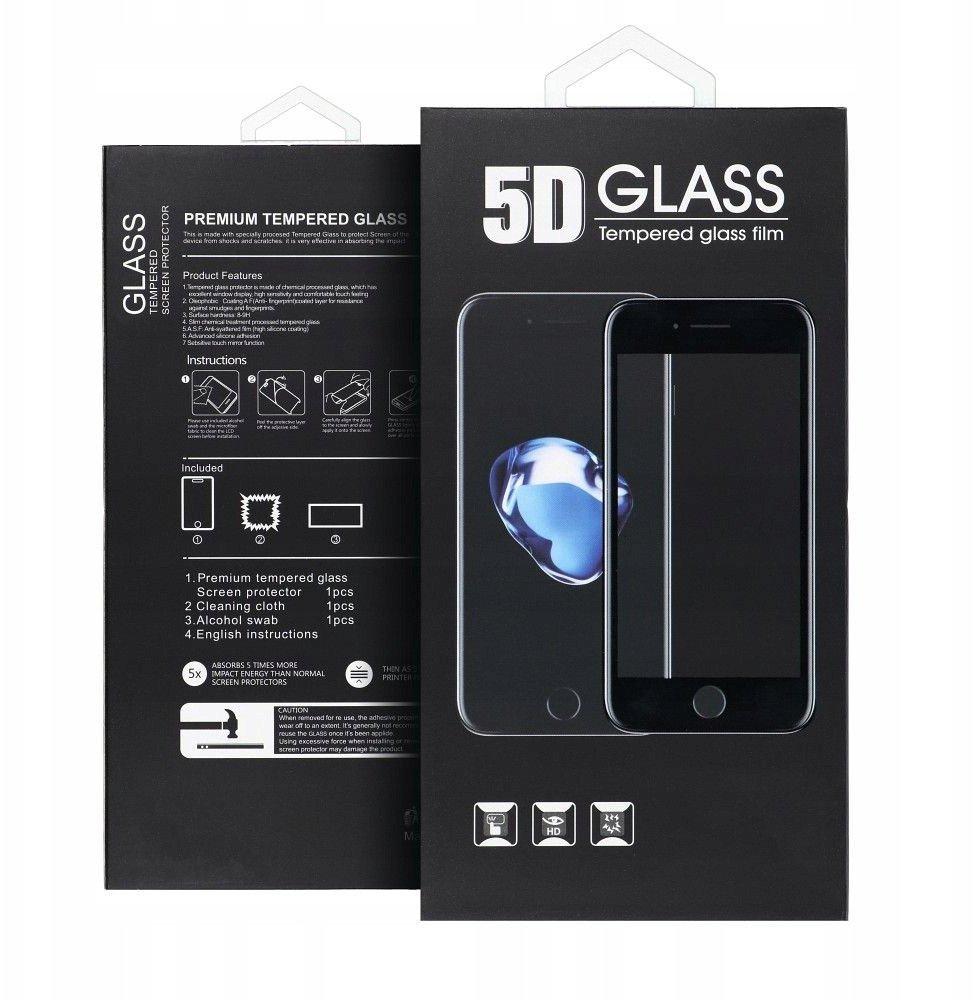 Stakll mbrojtës 5D për ekran Phone iPhone 14 Pro Max, xham i plotë, transparent
